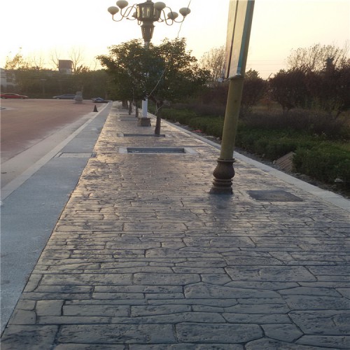 水泥彩色壓花地坪 藝術地坪 壓模地坪