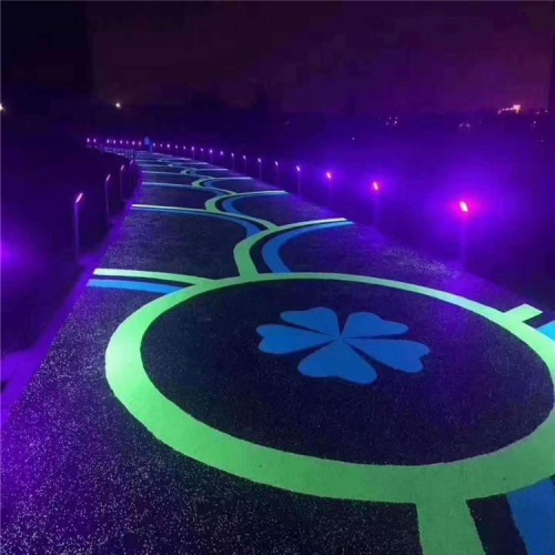 夜光石透水路面 夜光石 高亮夜光石