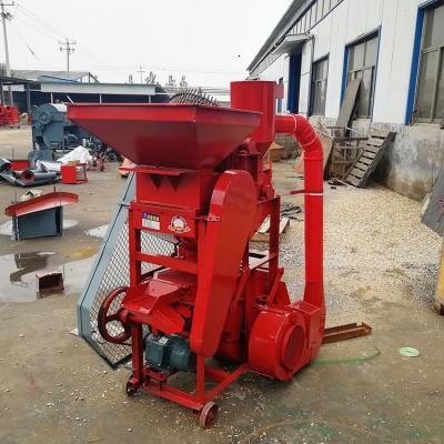 榨油去殼機 不爛籽花生脫殼機 自動上料花生剝殼機