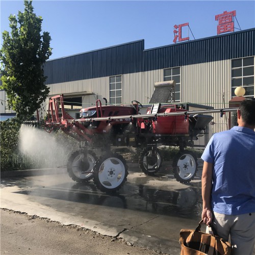 小麥四輪打藥車 高地隙四輪打藥機