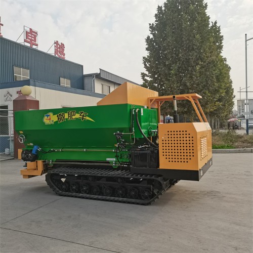 自走式水田撒肥車 履帶式施肥機生產廠家