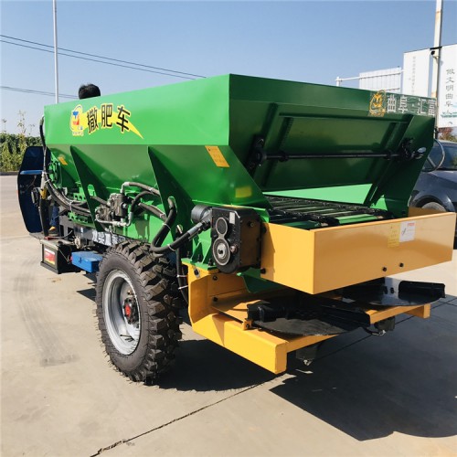 大棚糞肥施肥車 三輪車糞肥施肥機