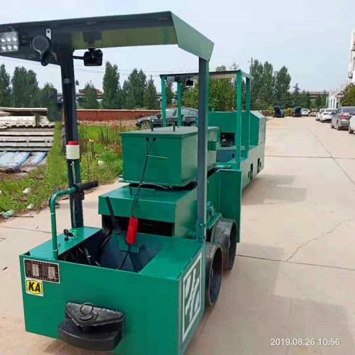 礦用2噸電機車 蓄電池軌道牽引車