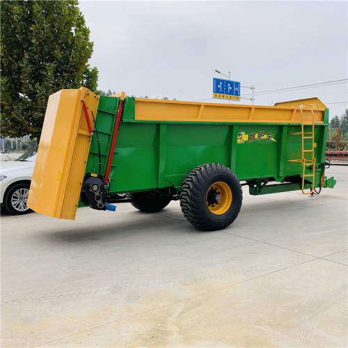 12方螺旋撒糞車 雙豎蛟龍撒糞車批發