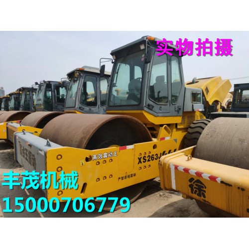 河南二手12噸雙鋼輪壓路機 二手柳工22噸壓路機到手直接干活