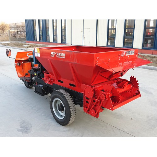 大棚專用撒糞機  揚糞機  濕糞機 雞糞散糞車  弓棚施肥車