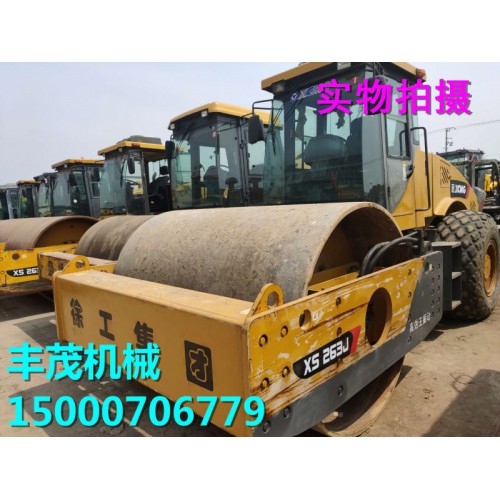 二手壓路機市場-轉讓二手22噸壓路機現場試車