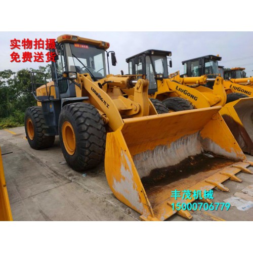 轉讓二手臨工30鏟車 二手龍工50側翻裝載機