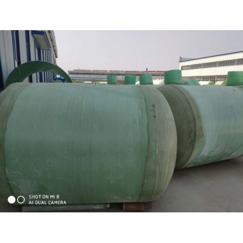 玻璃鋼一體成型化糞池大型