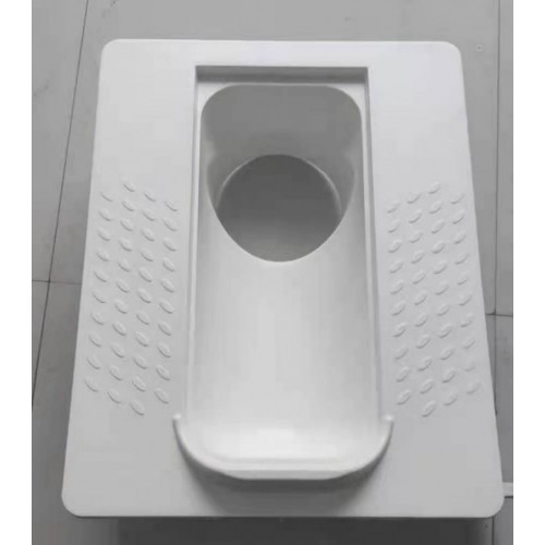 涌澤 玻璃鋼蹲便器 易沖洗 不發黃