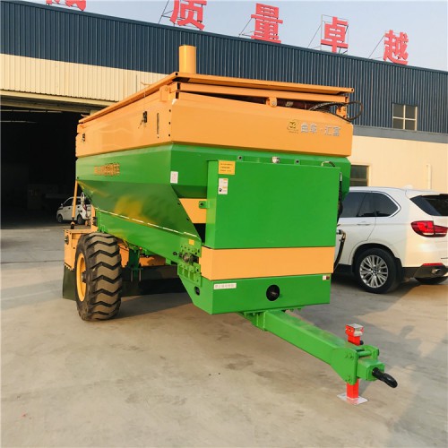 路面白灰鋪撒機 灰料撒布車鋪灰機