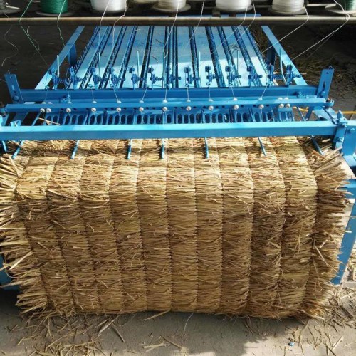 草簾機民安 雜草編織機 不同幅寬電動蘆葦草簾機