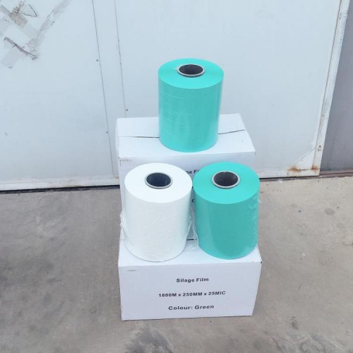 青儲打包膜 多功能飼料纏繞膜 可打包70多包牧草膜