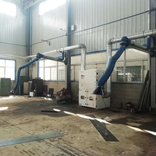 多工位集中除塵器 焊培中心集中除塵 懸臂式集中除塵