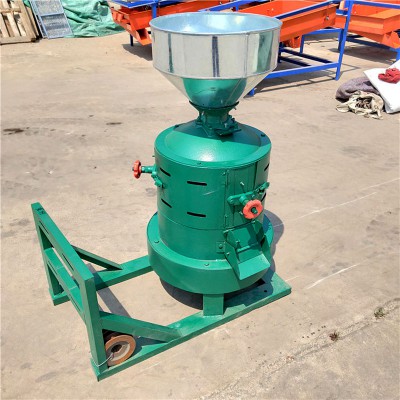 樂民牌黃豆脫皮機 加工磨谷子機 三相電稻谷剝殼機