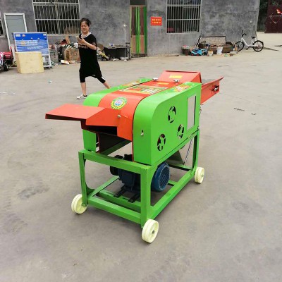 秸稈粉碎機 中型鍘草揉絲機 3噸鍘草揉絲一體機