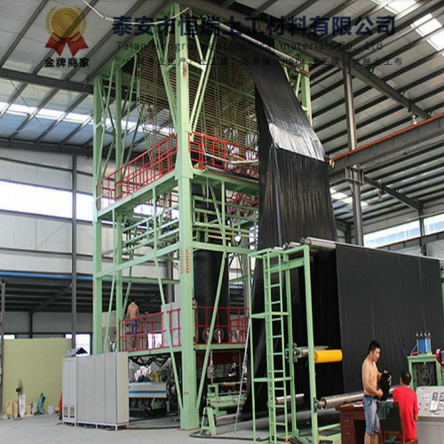 pe土工膜1.1mmHDPE防滲膜有色冶煉廢渣場防滲1mm防滲膜推薦內容