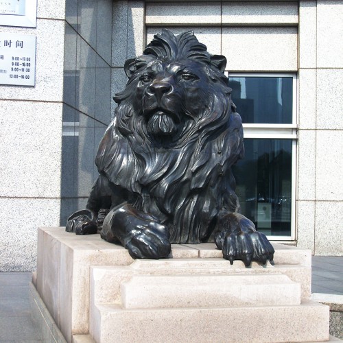 動(dòng)物雕塑 匯豐獅雕塑 門獅雕塑
