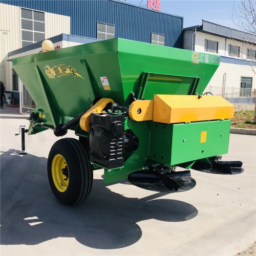 大箱體農用撒肥車 大型撒肥機 拋灑均勻效率高
