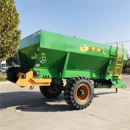 雞糞撒糞車 牽引式撒肥機 液壓施肥撒糞機