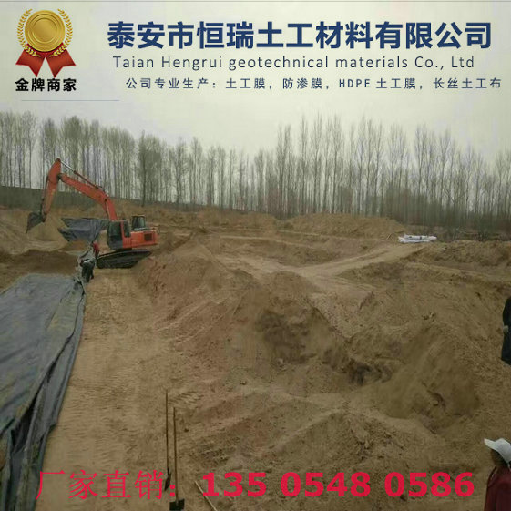 羅定1.5mm土工膜拉伸強度高