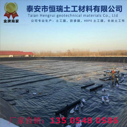 地坪防滲地面防滲用1.0mmHDPE土工膜