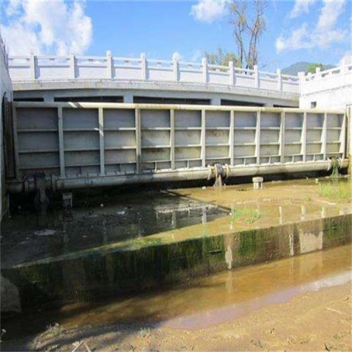 海鷹攔水壩 定制 大跨度鋼壩 雙向擋水鋼閘門 液動鋼閘門