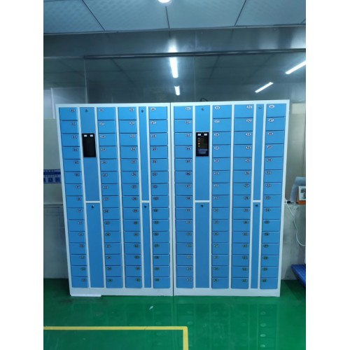 廠家直銷智能人臉識別手機柜支持定做