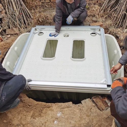 內(nèi)蒙甘肅東北干旱地區(qū)專用化糞池 單雙坑交替式化糞池廠家