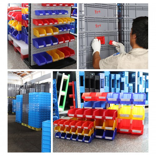 零件盒 pe塑料長方形加厚斜口組合零件盒 工廠價格優惠