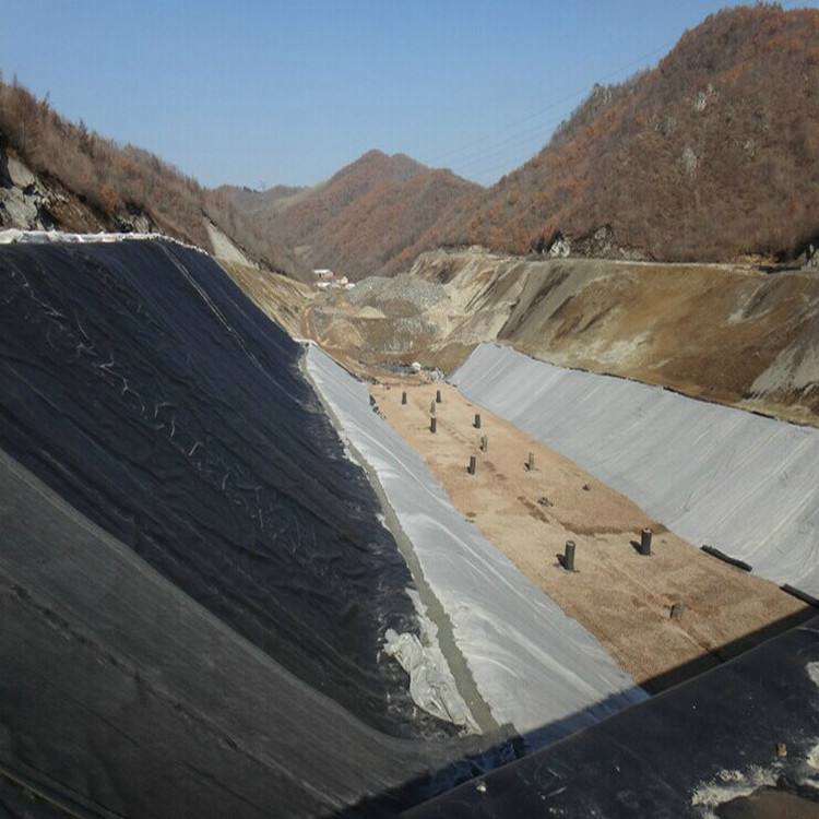 合肥污水處理毛面HDPE防滲膜 復合土工膜價格 養殖場沼氣池雙毛面HDPE防滲膜