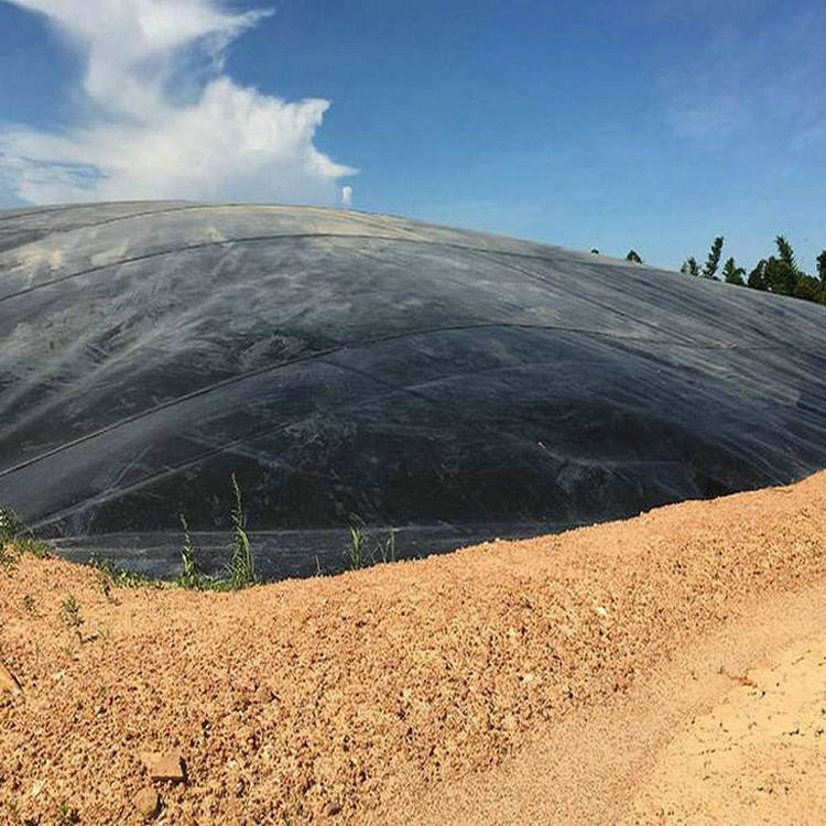 光面HDPE防滲膜生產(chǎn)工藝 沼氣池頂膜 垃圾填埋場專用HDPE防滲膜