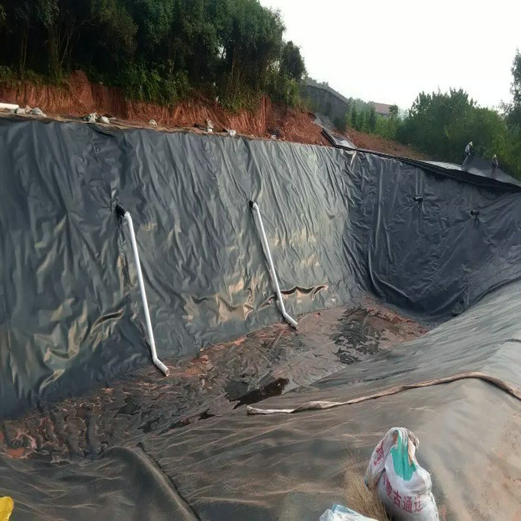 0.5mm人工湖防滲土工膜 魚池土工膜廠家批發價
