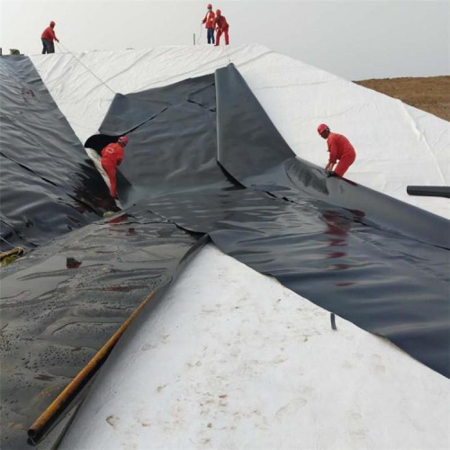 上海復合土工膜 防水土工膜 垃圾場鎮(zhèn)埋防滲膜