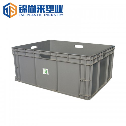 塑料箱 錦尚來塑業高強度物流運輸汽配箱食品周轉箱 現貨批發