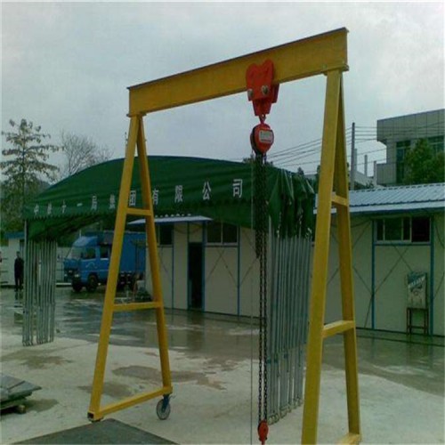 現貨批發1噸移動龍門架 起重龍門架定做