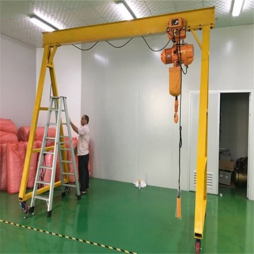 小型龍門吊 電動軌道可拆卸移動式小型龍門吊架