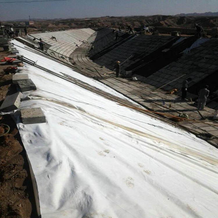 礦渣池HDPE土工膜 0.8mmHDPE防滲膜產品批發價
