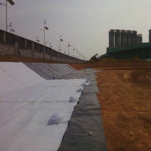 養(yǎng)豬場沼液池雙色HDPE土工膜 土工膜防水毯 養(yǎng)殖防滲膜廠家