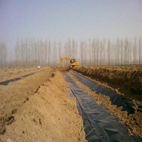 天門藕池2.0mm單毛面HDPE防滲膜