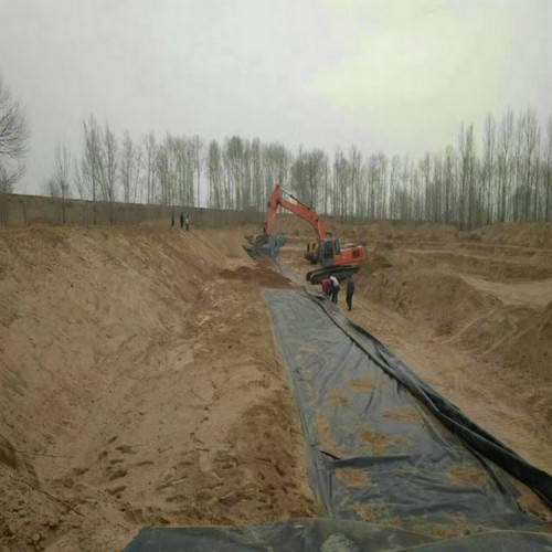 沼氣池防滲HDPE土工膜 0.7mm防滲膜貨源充足