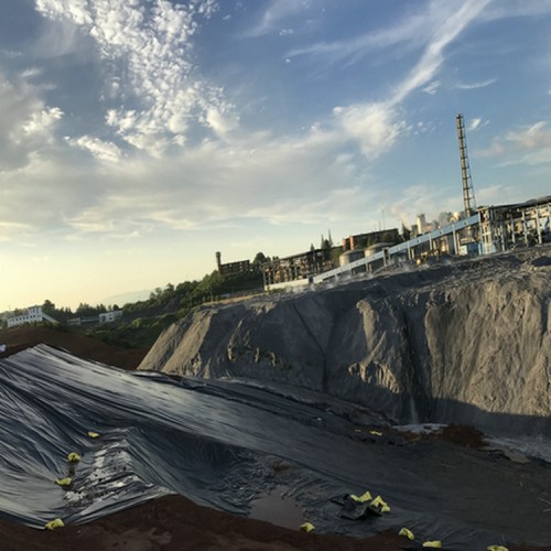 抗紫外線雙毛面HDPE土工膜 2.0mmHDPE土工膜廠家批發