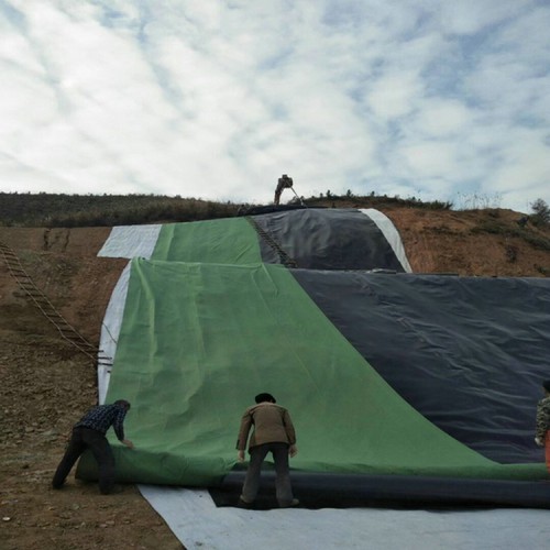 尾礦填埋場防滲用1.2mmHDPE土工膜可量尺定做