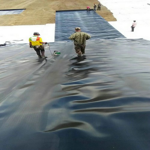 瓜州尾礦底襯土工膜 HDPE土工膜性能穩定