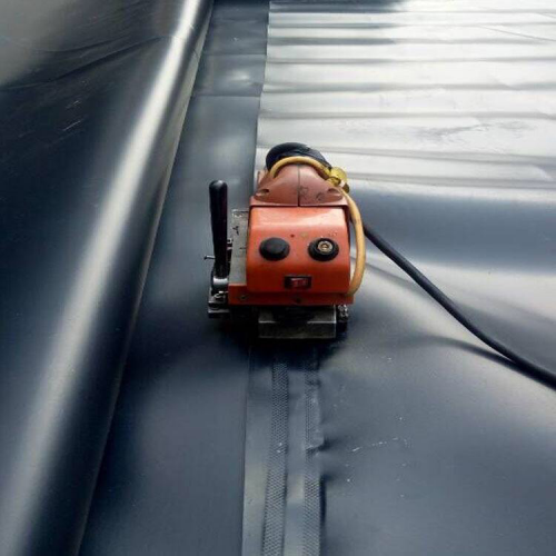 養豬場沼氣池毛面HDPE防滲膜 復合土工膜施工 毛面HDPE防滲膜