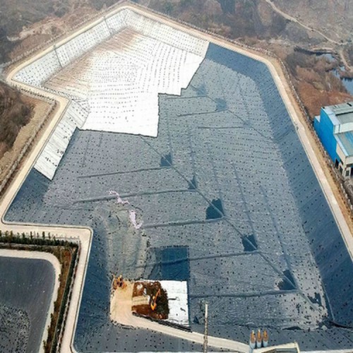 1.0mm尾礦壩HDPE土工膜 景觀湖防滲膜 防滲膜魚塘膜