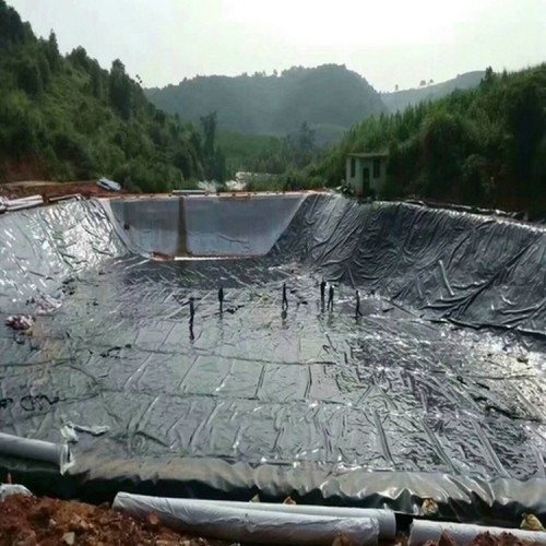 垃圾場填埋庫區1.5mmHDPE覆蓋膜 1.4mmHDPE土工膜生產廠家