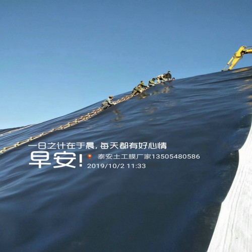 垃圾場調節池覆蓋用2mmHDPE土工膜生產廠家