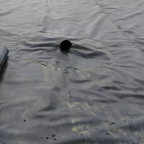 齊全天門環保專用1.5mm單糙面防滲膜 防滲膜 人工湖景觀湖防滲膜生產廠家