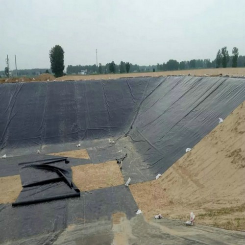 HDPE土工膜在垃圾場防滲施工工藝流程圖